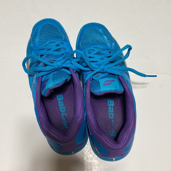 Babolat Propulse 4 all court Kompressor BKE & purple tennis shoe size 6.5 - Picture 10 of 13
